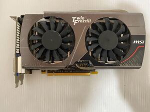 【中古】MSI GEFORCE N660GTX Twin Flozr III OC 管理番号cg145