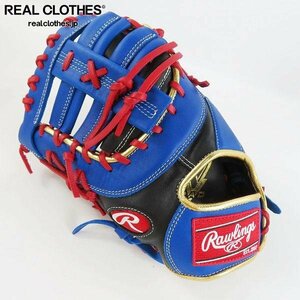 Rawlings/ローリングス ハイパーテックカラーシンク 左投げ 軟式用 一塁手/ファーストミット GR3FHTCM53 /080