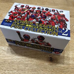 ①(未開封)東映 スーパー戦隊ピンズコレクション VOl.2 12個入BOX マルカ プレックス