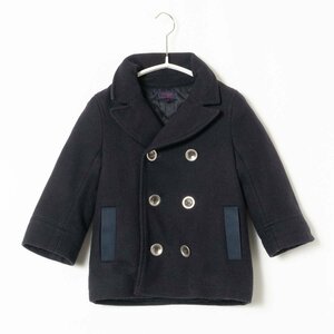 Paul Smith JUNIOR ポールスミス ジュニア Pコート 2a ネイビー 紺 子ども服 キッズ ベビー アウター カジュアル オシャレ ブランド 秋冬