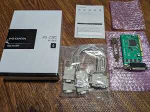 【即決】IODATA RSA-PCI4P4 PCIバス専用 RS-232C 拡張 インターフェイスボード 4ポート