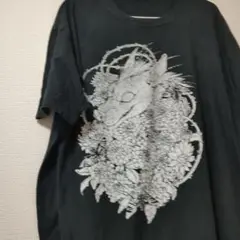 HOT　TOPC ヴィンテージ　メンズ　Tシャツ　ブラック　2XL　プリント