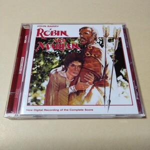 サントラCD【ロビンとマリアン　Robin and Marian　John Barry】ジョン・バリー　輸入盤　SSD-1133 美品