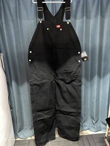 Dickies (ディッキーズ) オーバーオール (DB100RBK)44×32 未使用品