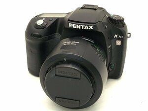 PENTAX K10D/smc PENTAX-DA 1:3.5-5.6 18-55mm AL デジタル一眼レフカメラ ジャンク 中古【UW110372】●