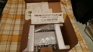 アンテン (安展工業) 屋外用 トリプルレクサ 1.5M-1400MHz GX-2712 長期保管未使用品 　ジャンクとして