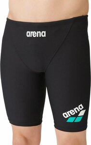 1565766-ARENA/メンズ 競泳トレーニング水着 スイムスパッツ ハーフレッグ 練習用/L