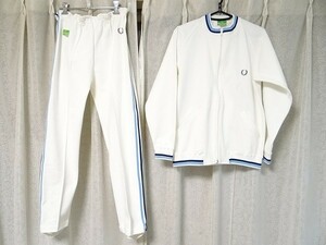 希少 70年代 ビンテージ ヒットユニオン 日本製 FRED PERRY フレッドペリー ジャージ 上下セット Mサイズ レトロ 昭和 当時物