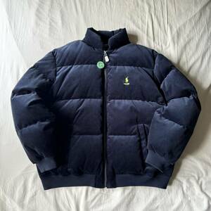 2018FW 希少サイズXXL PALACE x POLO RALPH LAUREN CORDUROY DOWN JKT NAVY パレス ラルフローレン コーデュロイ ダウンジャケット SUPREME