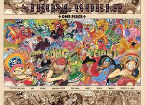 2012-2000 2000ピース 2点 ワンピース ONEPIECE ～STRONG WORLD～+いざ！決戦の舞台へ