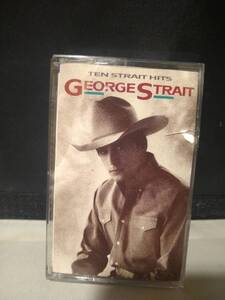 T6077　カセットテープ　George Strait Ten Strait Hits , 1991 , Folk , Country