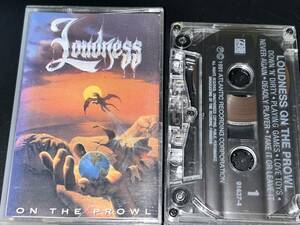 Loudness / On The Prowl 輸入カセットテープ