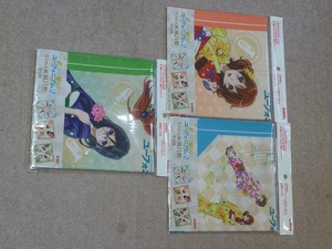 【包装未開封品】響けユーフォニアム2　KIRIN販促品　ちりめん風呂敷　３種セット　【NC/NR】　