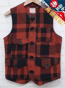 8T7178/フリーホイーラーズ BAKER WOODSMAN VEST 1131025 FREEWHEELERS ウッズマンベスト