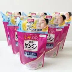 【新品】薬用ケシミン浸透化粧水 みずみずしいしっとり 詰替 140ml×6パック