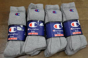 ■CHAMPION■チャンピオン■クルーソックス 3P SET /25-27cmを4セット■