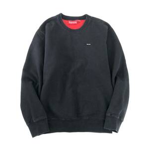 ☆正規品☆Supreme☆シュプリーム☆スモールボックスロゴ☆スウェット☆トレーナー☆裏地フリース☆ブラック☆ 