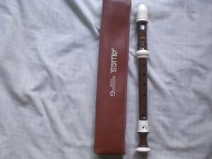 6　AULOS　SOPRANO　Soprano Recorder　ソプラノリコーダー　702B