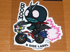 ◆シン仮面ライダー ステッカー◆サイクロン BOOM◆B-SIDE LABEL◆