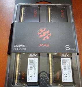 1107-1161 DDR4-3200 (PC4-25600 ) デスクトップ用メモリ 288pin DIMM 8GB 2枚組 ADATA AX4U320038G16A-HTD