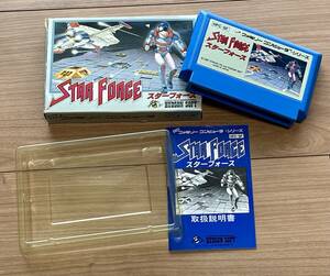 【箱、説明書付き】任天堂 ファミコン Nintendo Family Computer スターフォース　STAR FORCE 