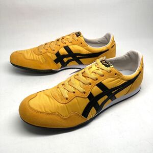 即決!良好! Onitsuka Tiger SERRANO サイズ 30cm イエロー系 ブラック 1183B400 / オニツカタイガー セラーノ 黄 黒