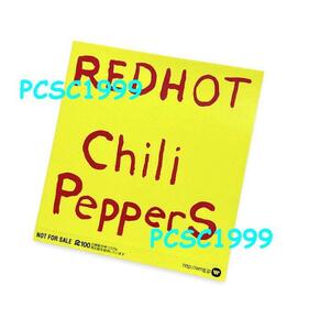 当時もの Red Hot Chili Peppers レッド・ホット・チリ・ペッパーズ 非売品 ステッカー シール RHCP