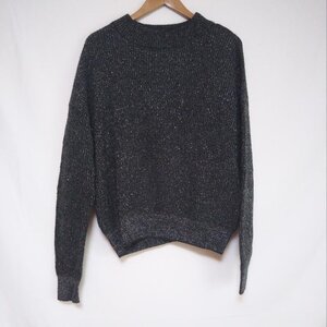 FEMIND TOKYO L フェマイントウキョウ ニット、セーター 長袖 Knit Sweater 銀 / シルバー / 10009991