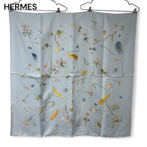 HERMES エルメス カレ90 FLEURS