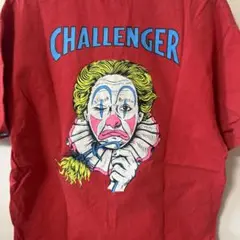 challenger WASHED CLOWN TEE L ピエロ