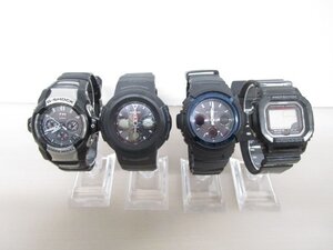 [１円スタート！]☆ジャンク腕時計セットＨ①☆ CASIO G-SHOCK 4点 GS-1400/ AWG-M510/ AWG-M100A/ GW-S5600 4点おまとめセット Ｈ① 313