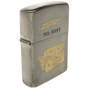 Zippo No.0097 WASHINGTON STATE VI E 1990年製 ジッポー ワシントン州 オイルライター コンビカラー 喫煙具 タバコグッズ 現状品 J887