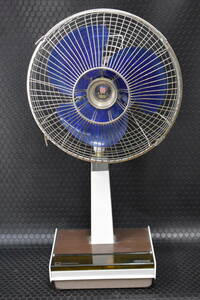 うぶ品　昭和レトロ　ナショナル National ELECTRIC FAN　F-30MG　扇風機　３枚羽根　30cmタイプ　アンティーク　未整備品　稼働品