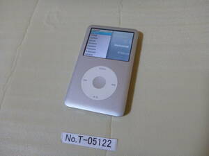 T-05122 / Apple / iPod Classic / A1238 / 80GB / ゆうパケット発送 / 音源再生〇 / リセット済み / ジャンク扱い