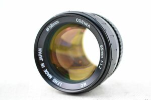 ★実用美品★COSINA コシナー 55mm F1.2 MC Kマウント★♯15286