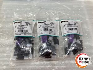 ◇【未使用/新古品】パンドウィット FP6X88MTG-X LAN　コネクタ 10pcs×3セット【中古】