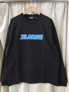 X-LARGE エクストララージ XLARGE STANDARD LOGO L/S TEE Lサイズ ブラック 2024 最新人気品 送料\230~　