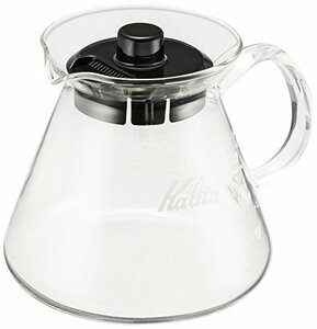 カリタ Kalita コーヒーサーバー ウェーブシリーズ 500ml 2~4人用 G #31255