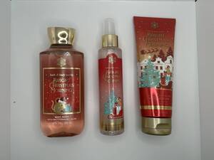 ☆彡☆Bath&Body Works BRIGHT CHRISTMAS MORNING　3点セット☆彡