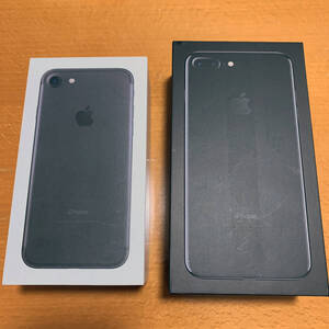 iPhone 7、iPhone 7 Plusの空箱 箱のみ