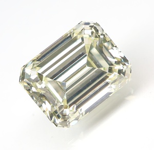 【１００円～】VS1！0.526ｃｔ 天然ダイヤ Light Yellow(ナチュラルカラー) EM