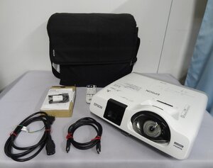 プロジェクター/EB-536WT/H670D/EPSON/ランプ点灯時間:788時間/WXGA/3,400lm/3LCD方式　管理No.4A2752