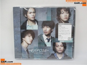 J157 新品 未開封 KAT-TUN EXPOSE 初回限定盤1 CD+DVD シングル ジャニーズ