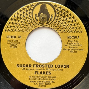 【試聴 7inch】Flakes / Sugar Frosted Lover 7インチ 45 muro koco フリーソウル サバービア 