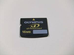 xDピクチャーカード 16MB Olympus フォーマット済み 1枚