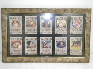 26Ldd 【中古品】 ワンピース パズル 完成品 ピースと額縁のみ ONE PIECE　ジグソーパズル　額縁