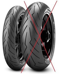 ※フロント用 片側のみ 国内正規品 PIRELLI DIABLO ROSSO3 120/70ZR17 58W TL 品番:2635200 　　