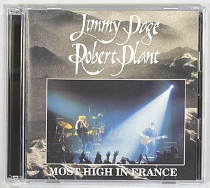 ◆JIMMY PAGE & ROBERT PLANT/ジミー・ペイジ&ロバート・プラント◆MOST HIGH IN FRANCE(2CD)98年フランス/プレス盤