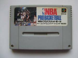 SFC　「NBA PRO BASKETBALL」（カセットのみ）