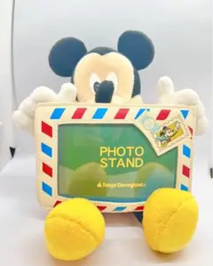 【未使用・タグ付】Disney ミッキーフォトスタンド レトロ